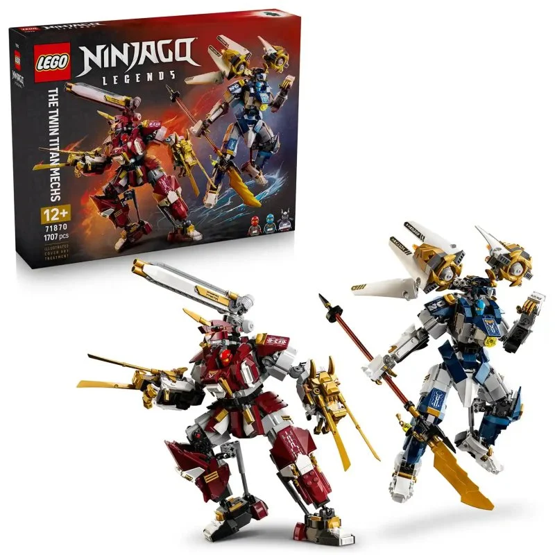 NINJAGO® 71870 Pareja de Robots Titán