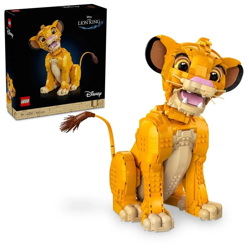 Disney 43247 Joven Simba del Rey León