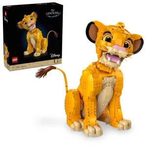 LEGO® Disney 43247 Joven Simba del Rey León