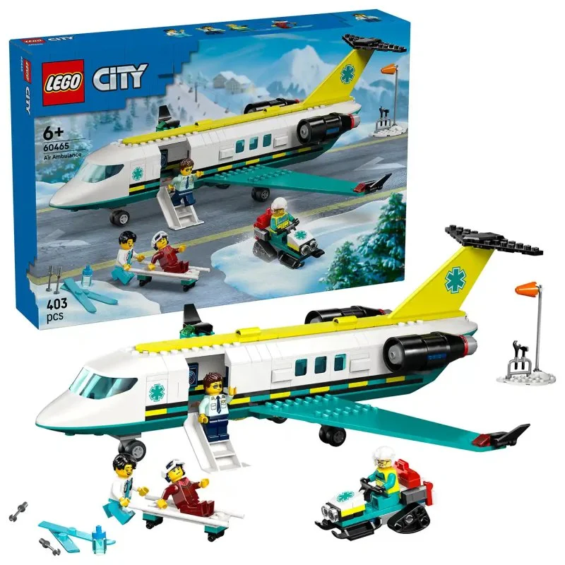 City 60465 Avión del servicio de rescate