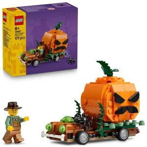 LEGO® 40822 Camioneta con calabazas de Halloween, set de construcción creativo