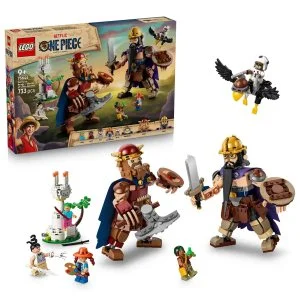 LEGO® ONE PIECE 75644 Dorry vs. Brogy – Gigantes de Little Garden