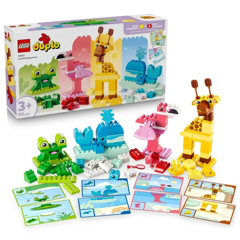 DUPLO® 10472 Construcción divertida de animales