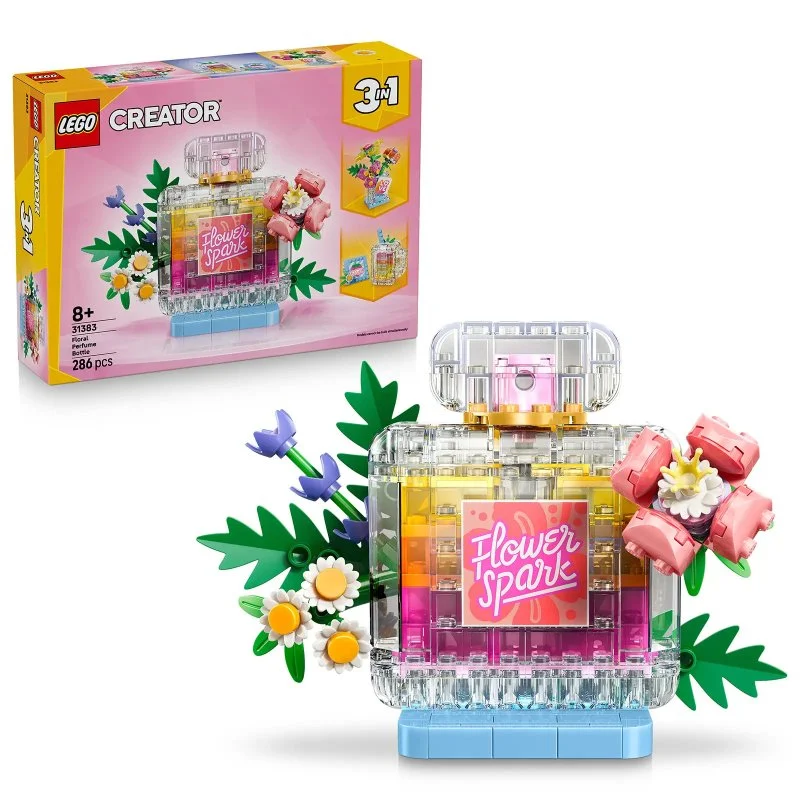 Creator 31383 perfume con flores decorativas