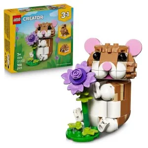 LEGO® Creator 3 en 1 31376 Hámster adorable con flor