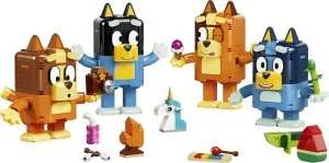 LEGO® Bluey 11217 Bluey y su familia de bloques