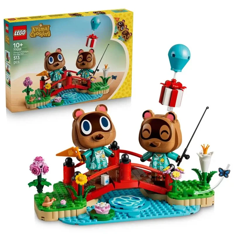 Animal Crossing™ 77059 Timmy y Tommy y un divertido día al aire libre