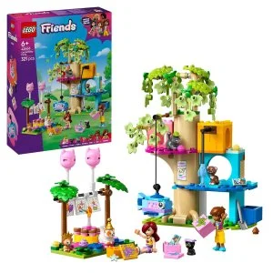 LEGO® Friends 42666 Fiesta de cumpleaños felina y casa del árbol