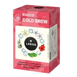 LEROS Mezcla de hierbas Bucco Cold Brew - bolsitas de infusión (20 x 1,5 g) - para preparar té helado