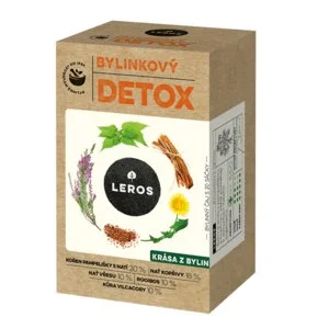 LEROS Té de hierbas Detox herbal - bolsitas de infusión (20 x 1,5 g) - para depurar el organismo