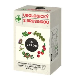 LEROS Té de hierbas urológico con arándano rojo - bolsitas de infusión (20 x 1,5 g) - favorece la salud de las vías urinarias
