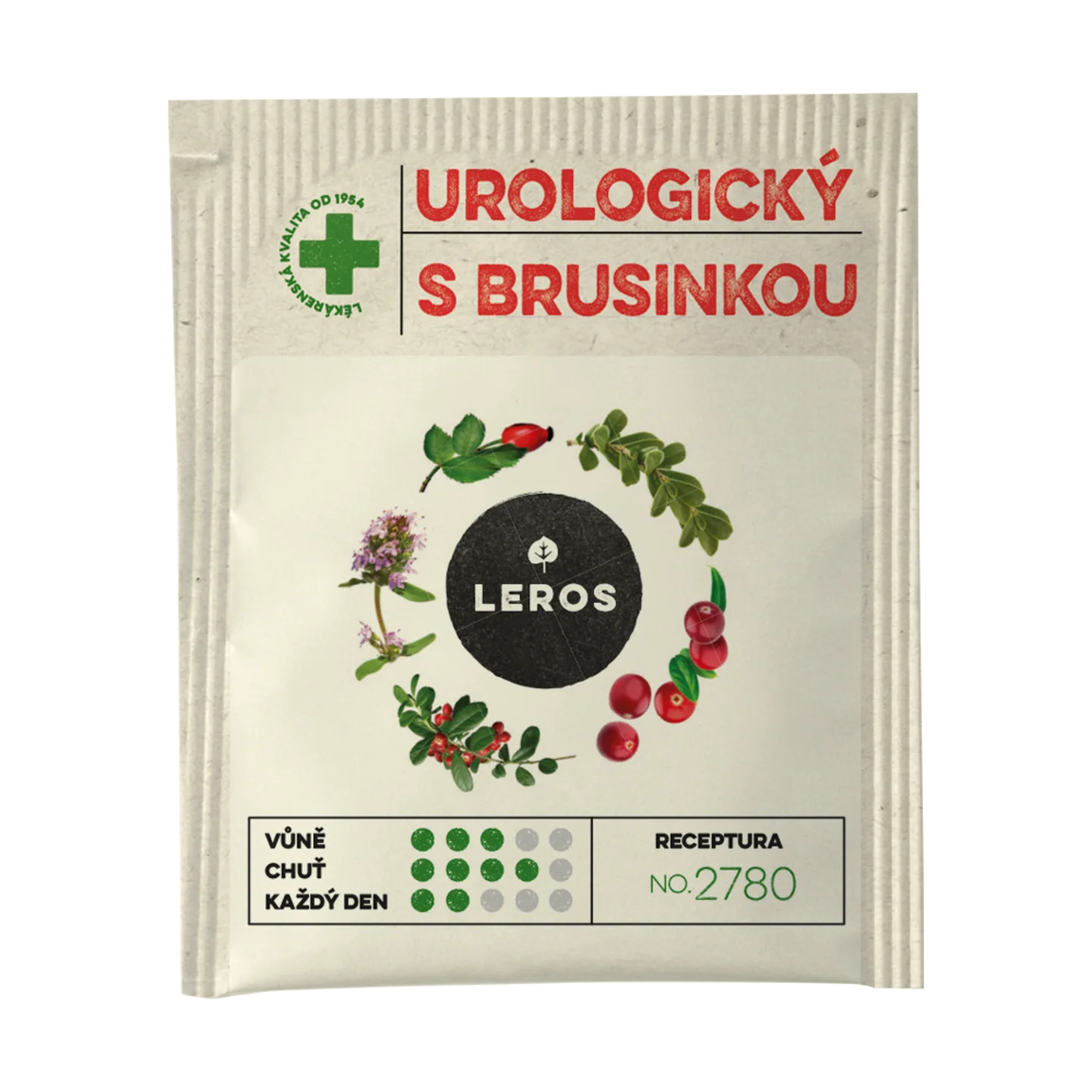 LEROS Té de hierbas urológico con arándano rojo - bolsitas de infusión (20 x 1,5 g) - favorece la salud de las vías urinarias