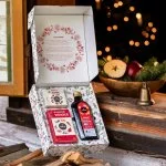 LEROS Set de regalo (3 uds.) - Navidad herbal - sirope herbal y 2 tipos de té