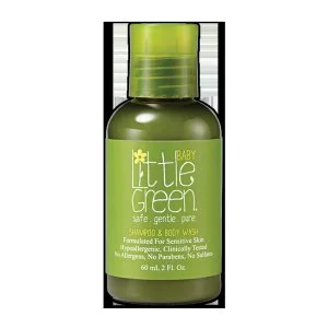 Little Green BABY Champú y gel de ducha 2 en 1 para niños de 0 a 3 años