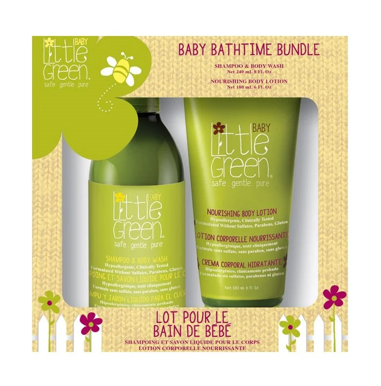 BABY Bathtime Bundle Box set de regalo para niños + 180 ml