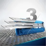 Mach3 Turbo cuchillas de recambio 8 uds para hombre
