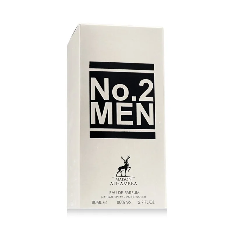 No. 2 MEN agua de perfume para hombre 80 ml