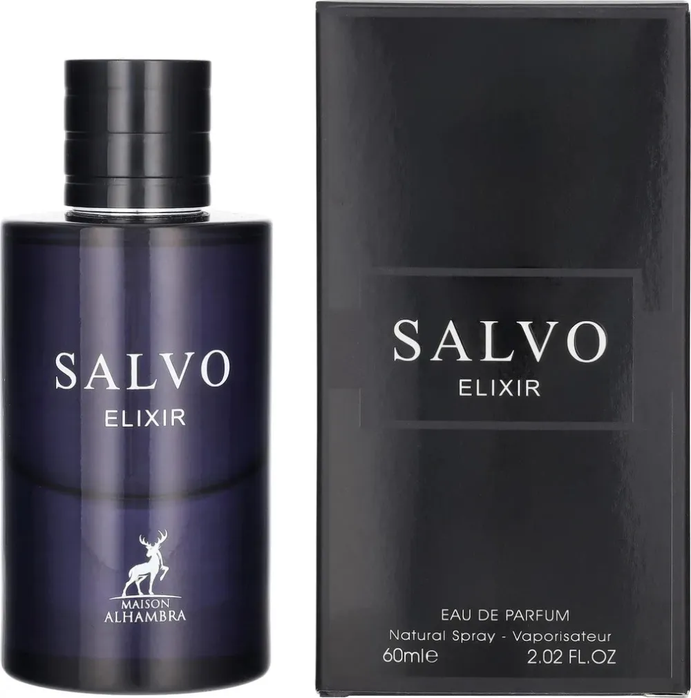 Salvo Elixir agua de perfume para hombres 60 ml