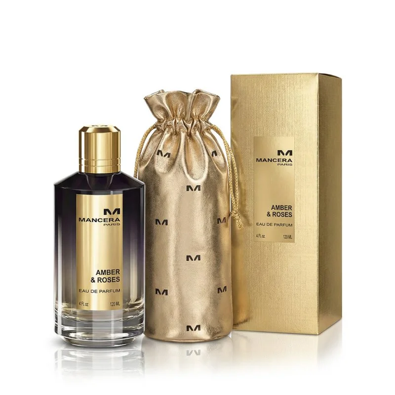 Amber & Roses agua de perfume unisex 120 ml