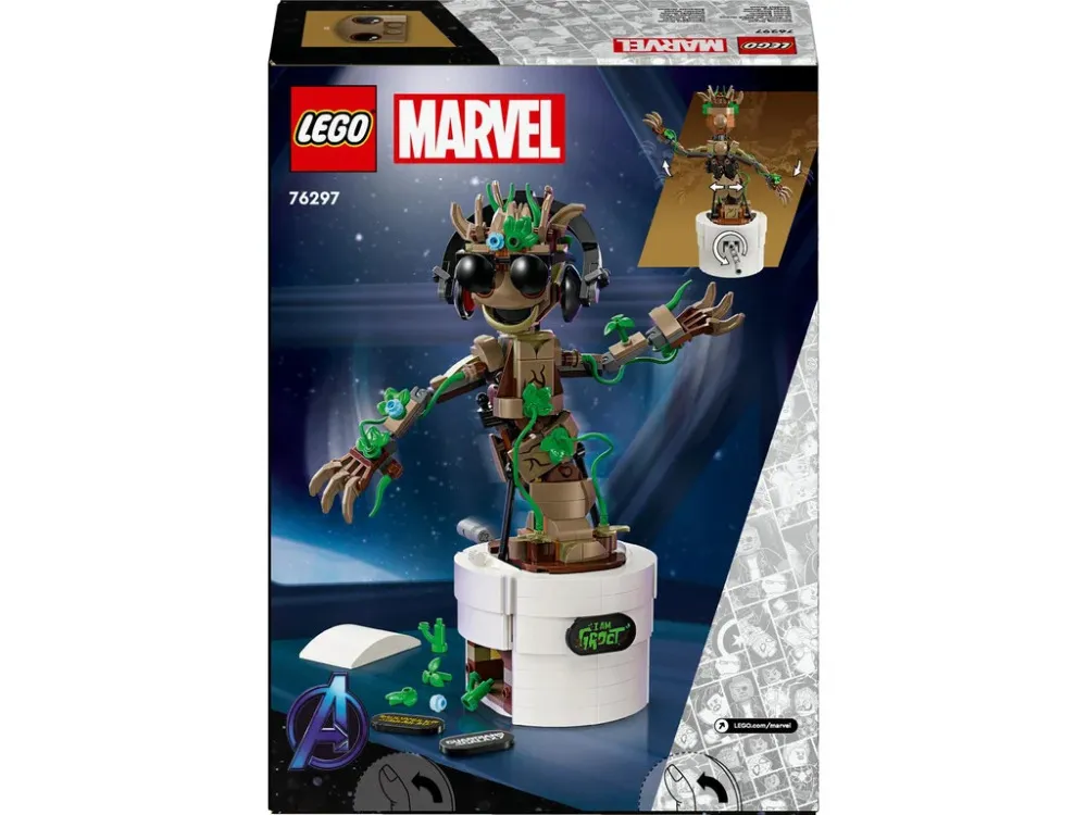 Marvel 76297 Groot Bailarín