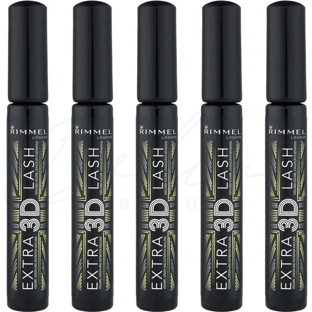Máscara de pestañas Extra 3D Lash (003 Negro intenso) 8 ml