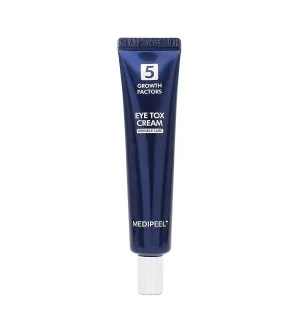 Medi-Peel 5 Growth Factors Eye Tox Cream crema lifting para ojos con complejo de péptidos