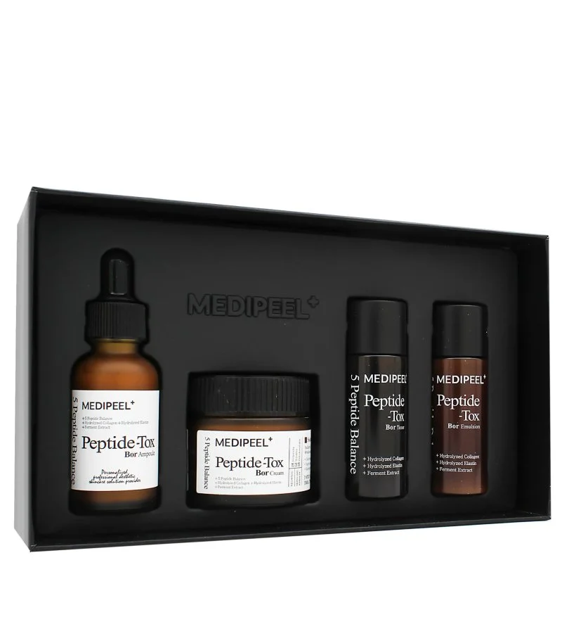 Peptide-Tox Multi Care Kit set de regalo tónico + emulsión 30 ml + ampolla con sérum 30 ml + crema 50 g