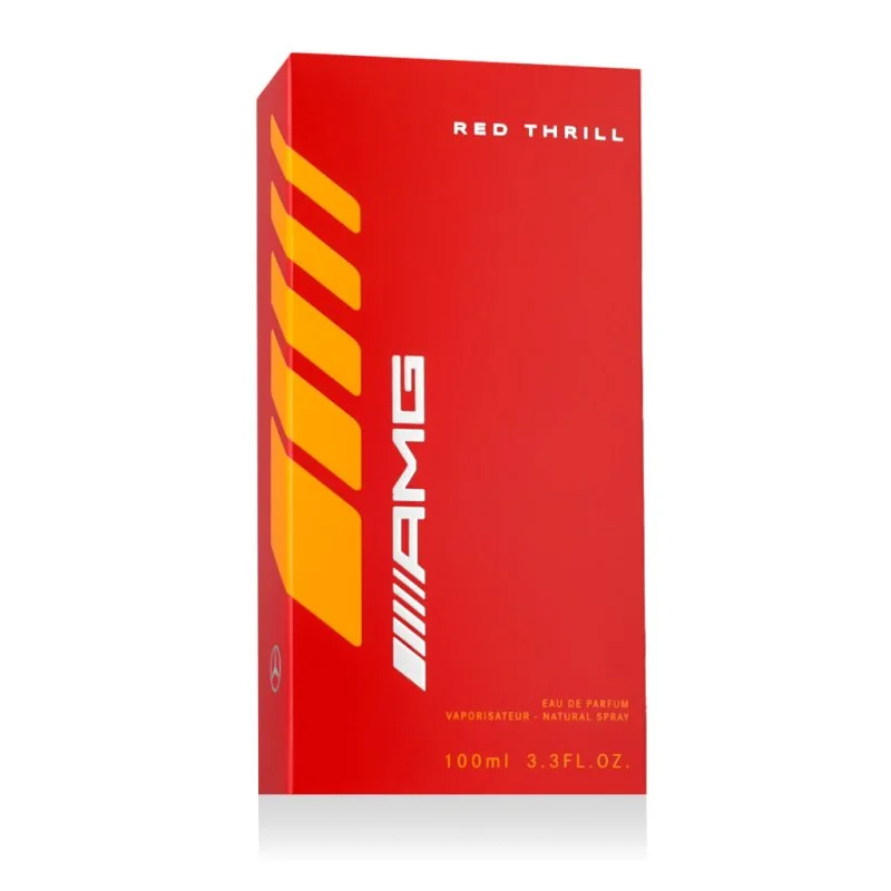 AMG Red Thrill Eau de Parfum recargable para hombre 100 ml