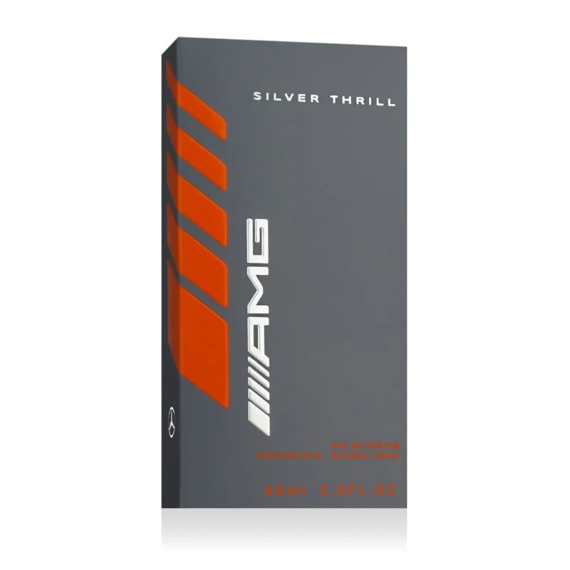 AMG Silver Thrill Eau de Parfum recargable para hombre 60 ml