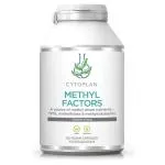 Cytoplan FACTORES METÍLICOS - B1 Betaína B2 B6 Ácido fólico (L-metilfolato) Vitamina B12 y Zinc, 60 cápsulas