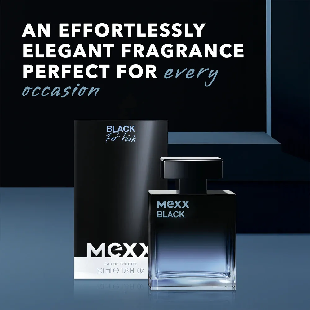 Black Man agua de perfume para hombre 50 ml