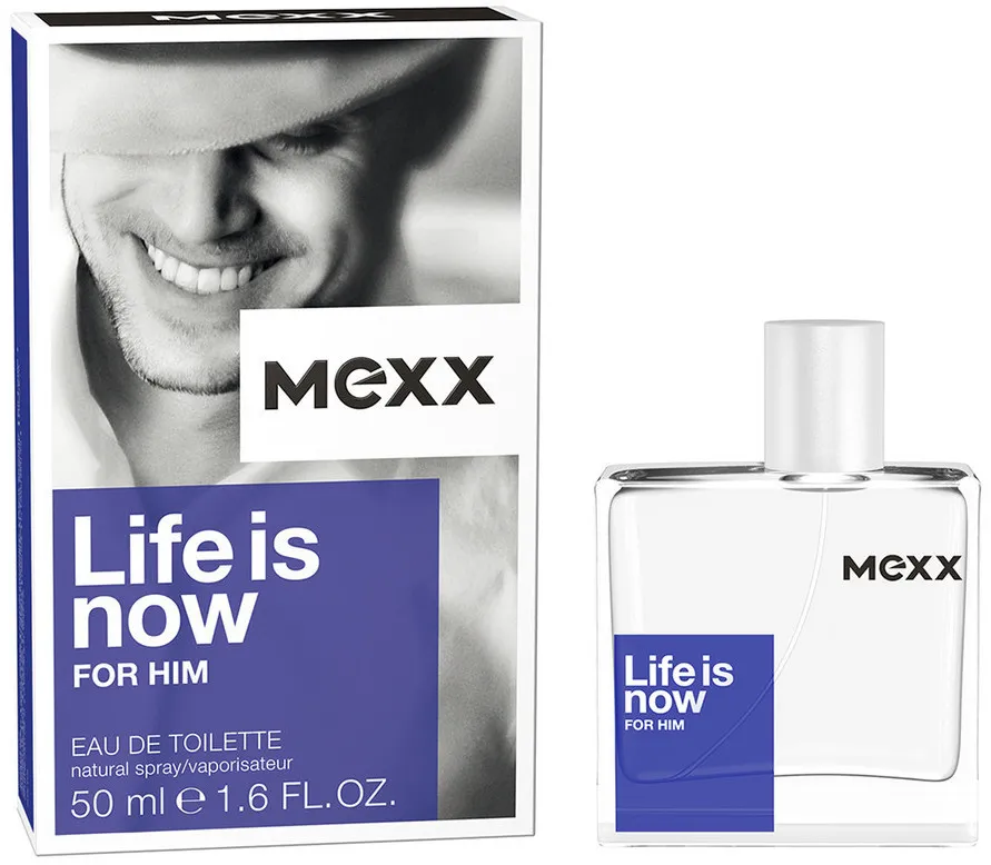 Mexx Life Is Now For Him agua de tocador para hombre 50 ml