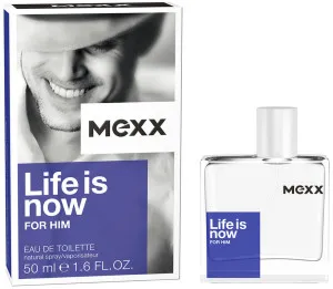 Mexx Life Is Now For Him agua de tocador para hombre 50 ml