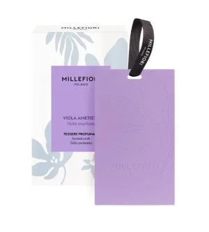 Millefiori Viola Ametista tarjeta perfumada 3 uds.