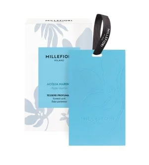 Millefiori Acqua Marina tarjeta perfumada 3 uds.