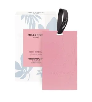 Millefiori Fiori di Perla tarjeta perfumada 3 uds.