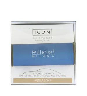 Millefiori Icon Classic Legni & Spezie ambientador para coche azul