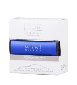 Millefiori Icon Classic Mediterranean Bergamot ambientador para coche