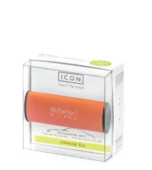 Millefiori Icon Classic Orange Tea fragancia para coche