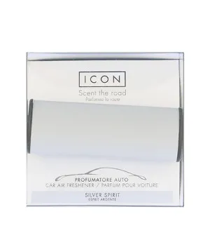 Millefiori Icon Classic Silver Spirit ambientador para coche plateado