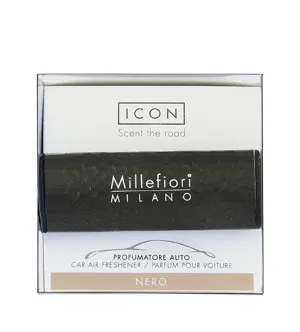 Millefiori Icon Metal Nero fragancia para coche