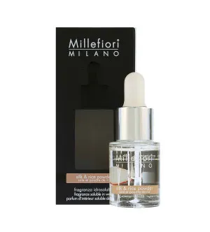 Aceite aromático Millefiori Milano Silk & Rice Powder 15 ml
