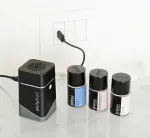 Moveo Mini difusor de fragancia compacto negro Millefiori Moveo Mini kompaktní vonný difuzér černý