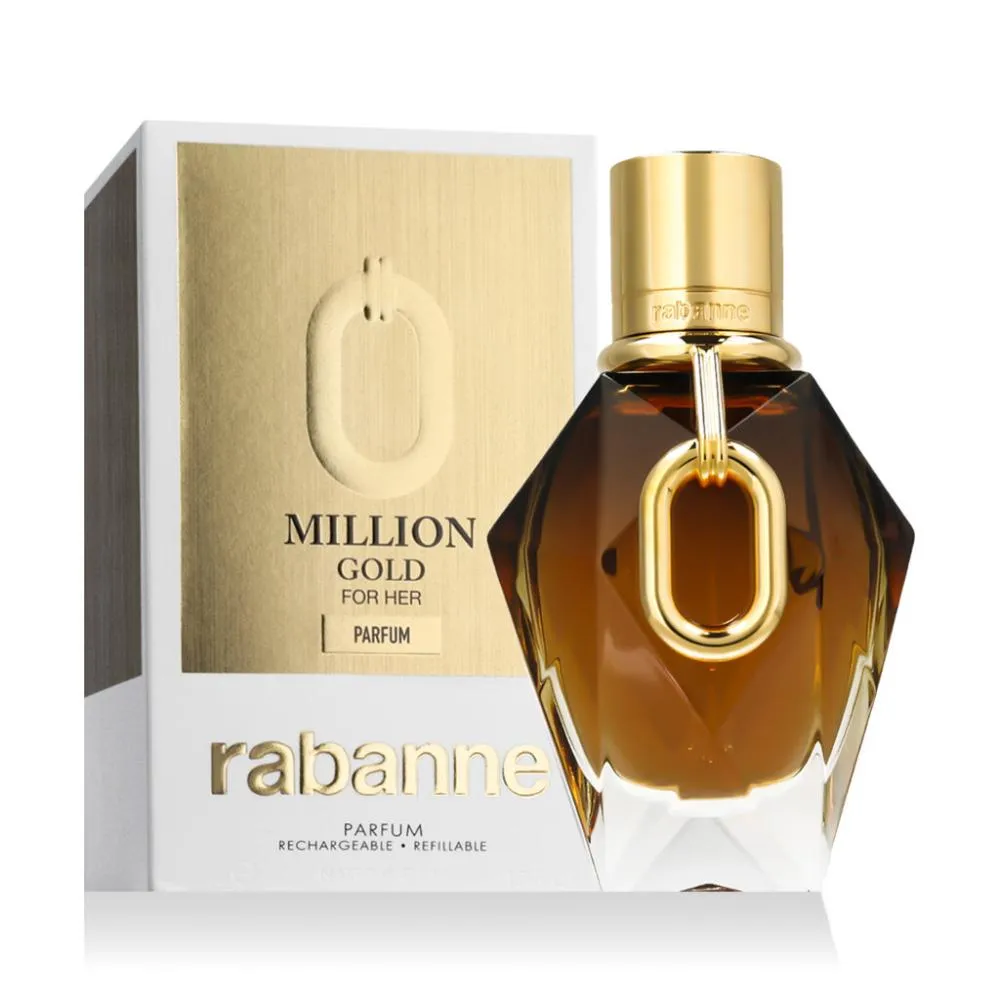Million Gold For Her perfume recargable para mujer 50 ml