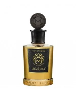 Monotheme Venezia BLACK LABEL Black Oud agua de perfume unisex