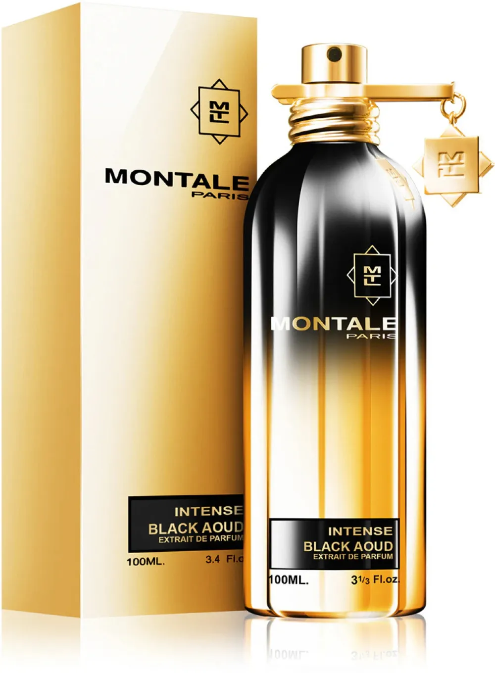 Intense Black Aoud agua perfumada unisex 100 ml