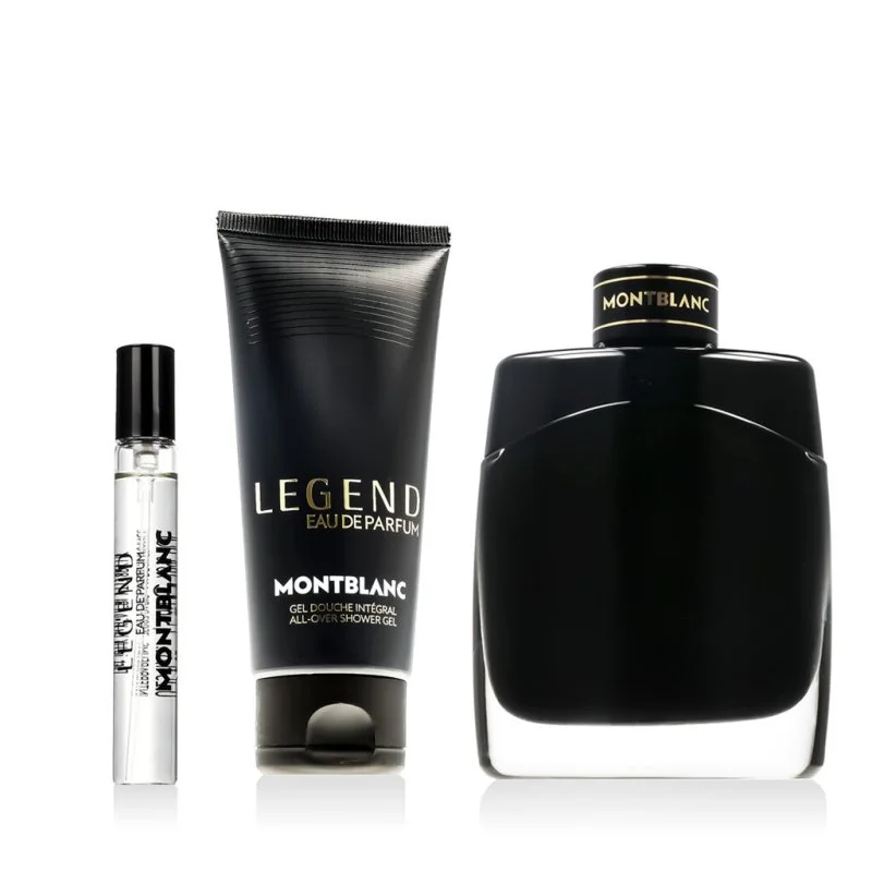 Legend Eau de Parfum para hombre 100 ml + EDP MINI 7,5 ml + gel de ducha