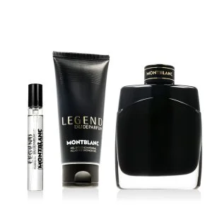 Montblanc Legend Eau de Parfum para hombre 100 ml + EDP MINI 7,5 ml + gel de ducha