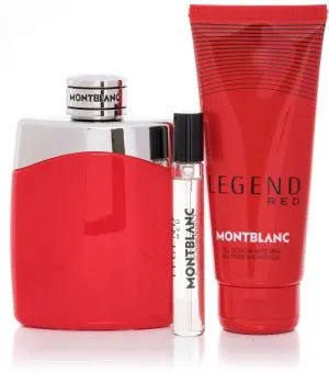 Montblanc Legend Red EDP 100 ml + EDP MINI 7,5 ml + SG para cuerpo y cabello 100 ml M
