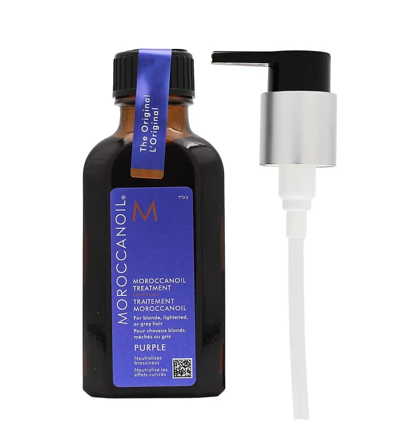 Treatment Purple aceite capilar para cabello rubio, decolorado o plateado 50 ml